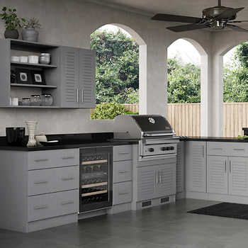 Kitchen best kitchen appliance suitels costco package buy online. Custom Assembled Outdoor Cabinetry by WeatherStrong ...
