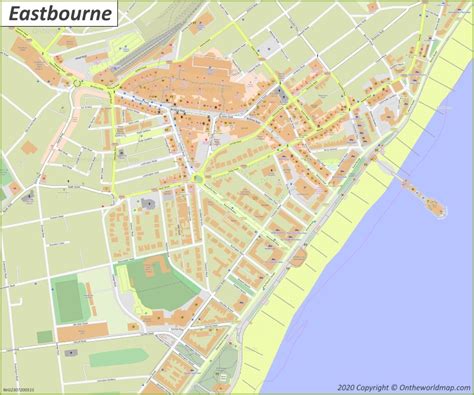 Eastbourne Maps Uk Discover Eastbourne With Detailed Maps