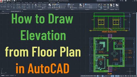 How To Put Elevation In Autocad Golden