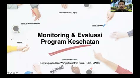 Monitoring Dan Evaluasi Program Kesehatan Youtube