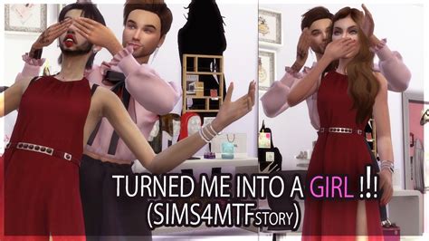 Mommys Turned Me Into A Girl 👦🔄👩 Transformation Story Part 2 Sims