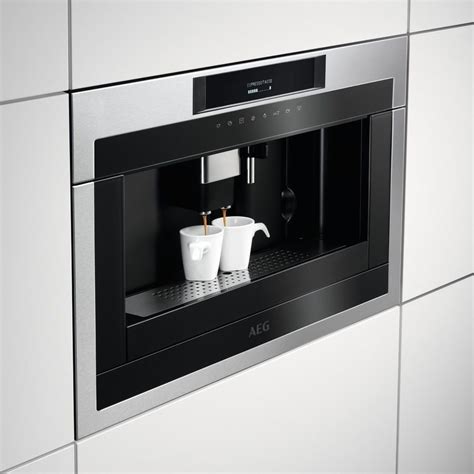 Aeg Kke884500m 45cm Fully Automatic Built In Coffee Machine Stainless
