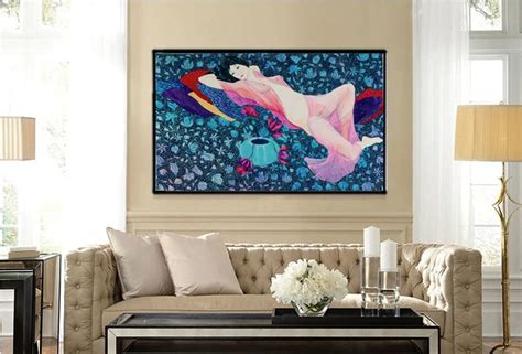 Nude Canvas Painting Mural Prints Giant Posters Modern Decorative