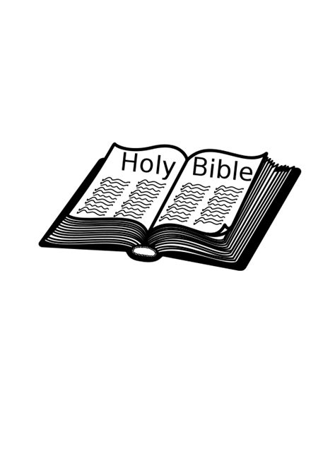 Free Clipart Holy Bible D4v1d