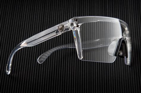 Lazer Face Z87 Clear Safety Glasses Heat Wave Visual