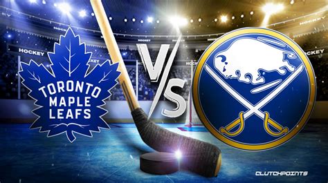 Nhl Odds Maple Leafs Sabres Prediction Pick How To Watch