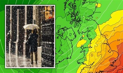 Met Office Issues Yellow Weather Warning As Britain To Be Lashed By