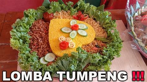 Lomba Tumpeng Sebagai Puncak Peringatan Maulid Nabi Muhammad SAW Di SDN