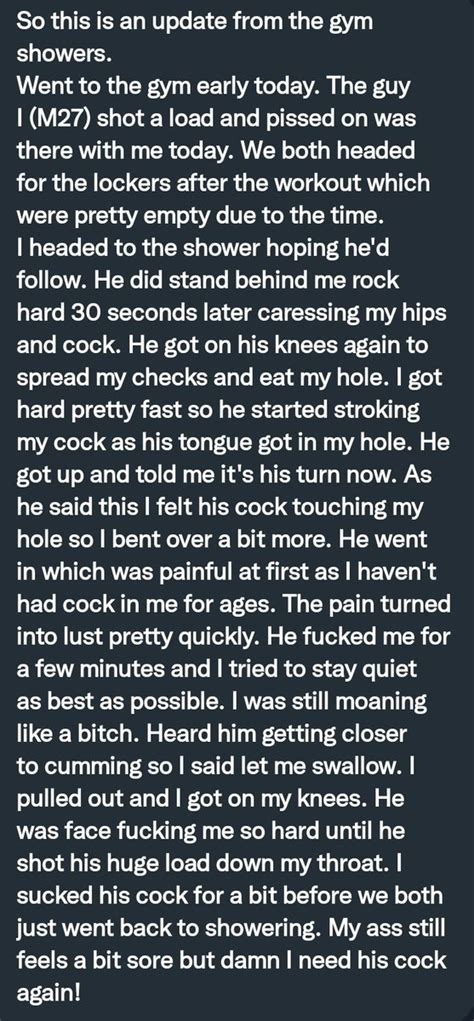 Pervconfession On Twitter He Got Fucked In The Gym Showers