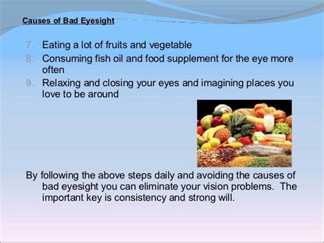 Causes Of Bad Eyesight 9 Simple Tips To Improve Eyesight
