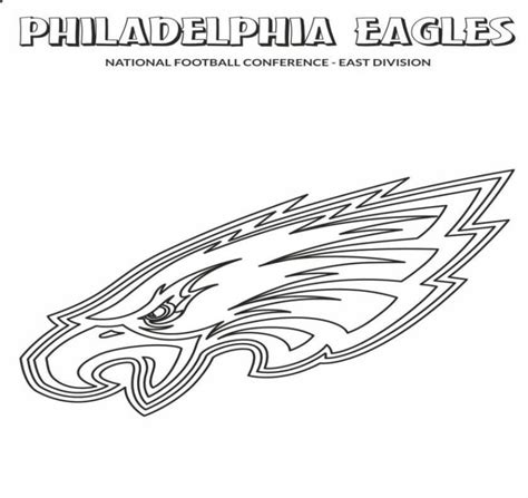 Top 10 Free Printable Philadelphia Eagles Coloring Pages