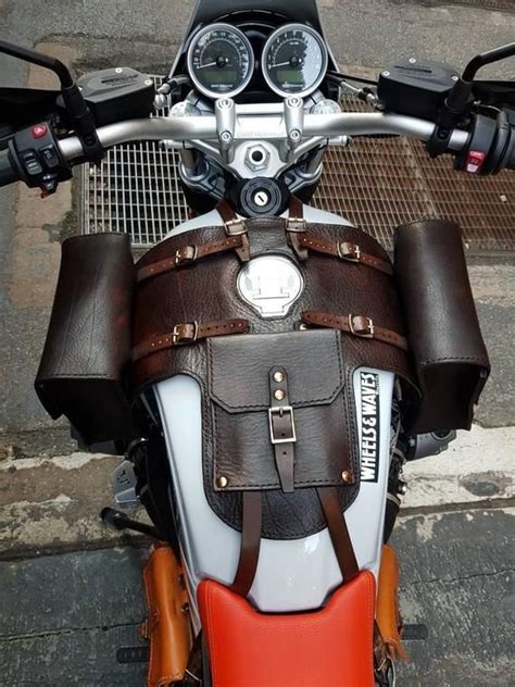 Pero la segunda sensación es tal vez más intensa, y llega provocada conclusión sobre la bmw r nine t racer. Bmw r Nine T family leather tank bags with documents ...