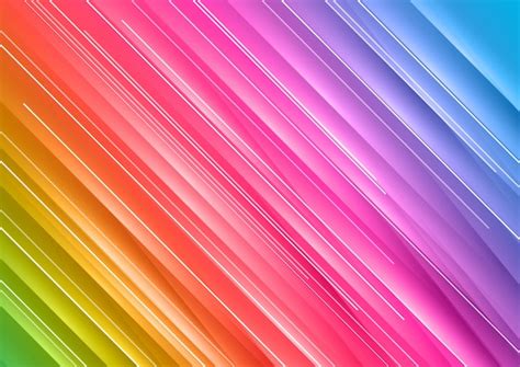 Free Vector Rainbow Abstract Background
