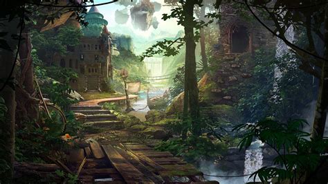 Matte Painting Matte Painting Environment Concept Art Painting