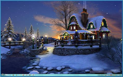 3d Animated Christmas Screensavers White Christmas 3d
