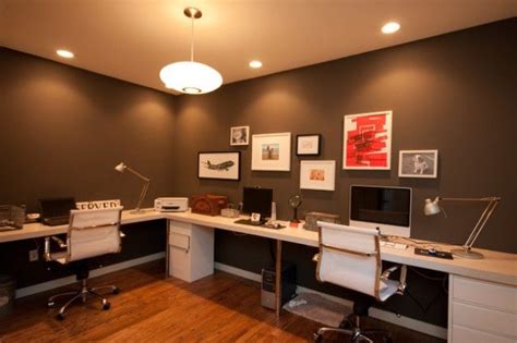 22 Modern Design Ideas For More Productive Home Office Office Wall
