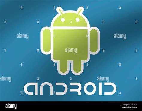 Logo Icône Android Symbole Du Drapeau Emblème Photo Stock Alamy