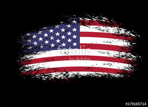 Grunge American Flag Vector Free At Collection Of