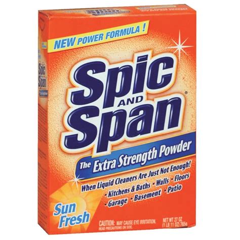 Spic And Span Extra Strength Powder Berings