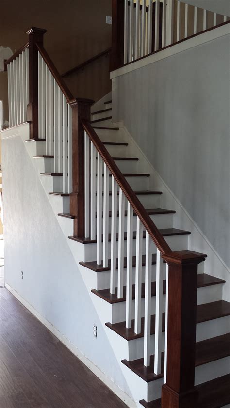 Click to add item real wood 2 x 4 x 6' cedar appearance handrail to the compare list. Salt Lake City Utah Custom Stair Railings and banisters.
