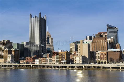 Pittsburgh Skyline Editorial Photography Image Of State 64293202