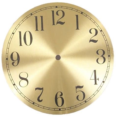 Round Metal Clock Dials Metal Clock Diy Clock Wall Clock