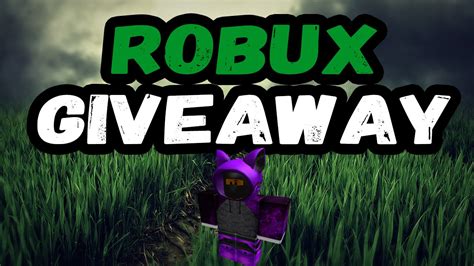 Roblox 1000 Robux Giveaway Free Robux Ibemaine Youtube