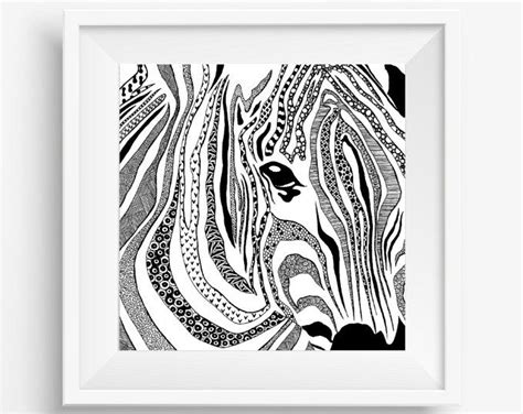 They're painted with bat excrement and represent dancing and hunting people and various animals. Zebra African Animal Zentangle Tribal Native Aboriginal Black and White Pen Ink Drawing Art ...