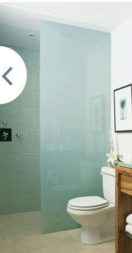 frosted glass door bathroom half walls 39 trendy ideas shower doors glass shower panels