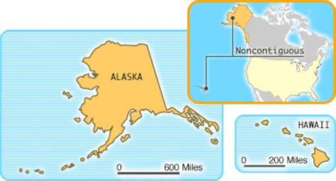 United States Map With Alaska And Hawaii