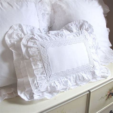 ruffle duvet cover lace pillow pillow shams pillow cases cushion pillow shabby chic duvet