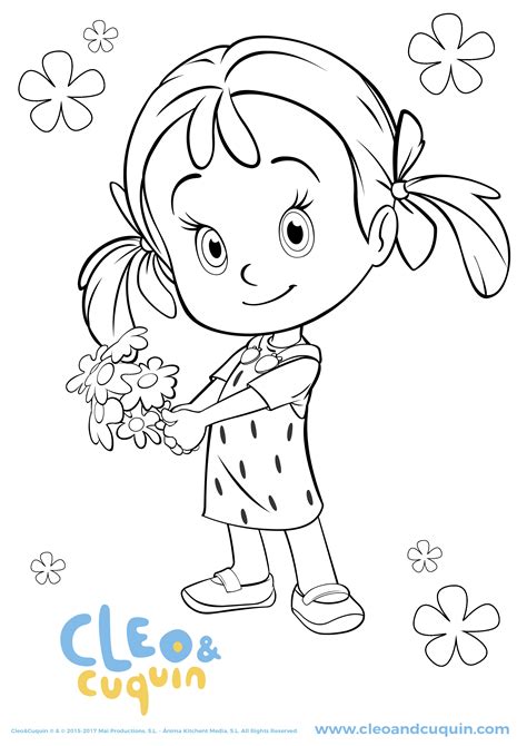 14 Free Printable Cleo Cuquin Coloring Pages In Vecto Vrogue Co