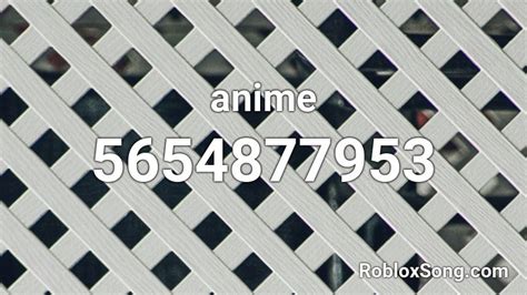 Anime Roblox Id Roblox Music Codes