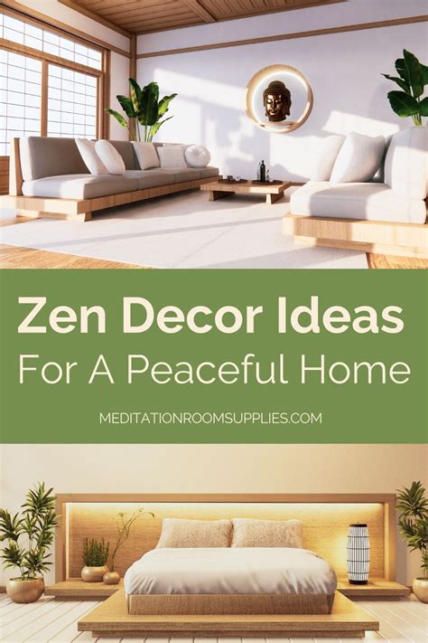 Zen Decor Ideas For A Peaceful Home Learn How To Choose The Perfect