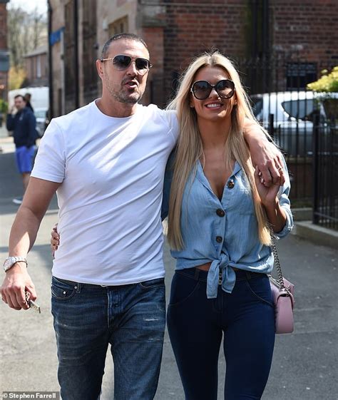 Christine Mcguinness Puts On A Loved Up Display With Husband Paddy Daily Mail Online