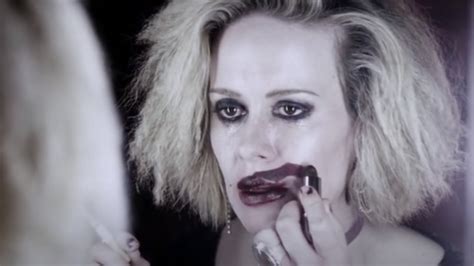 The Actual Lip Color Sarah Paulson Wore In American Horror Story Hotel