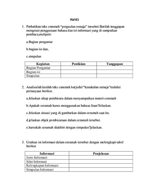 Materi Tentang Ceramah - Guru Ilmu Sosial