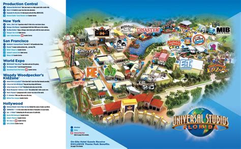 Universal Studios Resort Orlando Maplets Universal Studios Florida