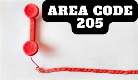 205 Area Code History Location Map Countries Cities