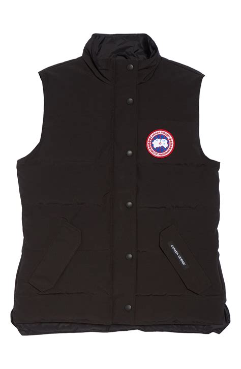 canada goose freestyle slim fit down vest online only black modesens