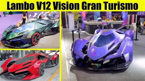 Full Lamborghini Lambo V12 Vision Gran Turismo Replica Youtube