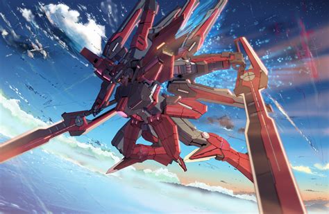 Clouds Mecha Mobile Suit Gundam Mobile Suit Gundam 00 Robot Sky