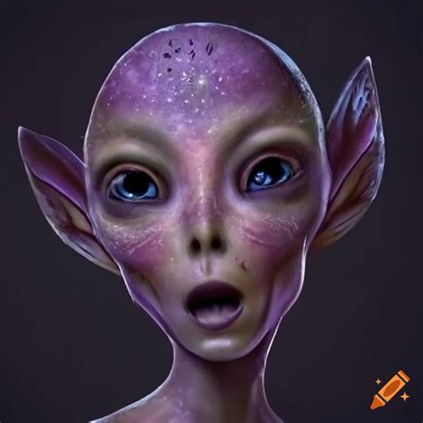 image of an otherworldly alien fairy