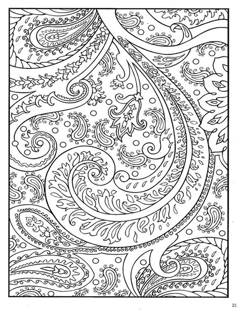 Paisley Mandala Coloring Pages At Free