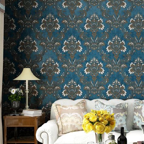 Beibehang European Non Woven Wallpaper Retro Mottled Shade Relief 3d