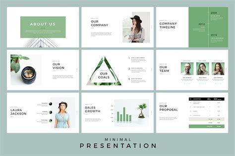Minimal Presentation Powerpoint Template Von Jafardesigns Auf Envato