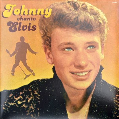 Johnny Hallyday Lp Cd Johnny Chante Elvis Cat Records Cat 007
