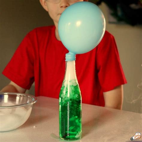 Inflate A Balloon Cool Dry Ice Experiments The Science Kiddo