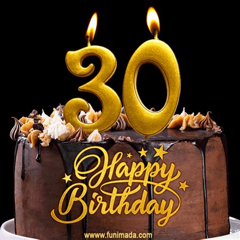 There are so many 30th birthday ideas such as unforgettable. Happy 30th Birthday Animated GIFs - Download on Funimada.com