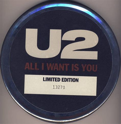 U2 All I Want Is You 1989 Tin Box Vinyl Discogs